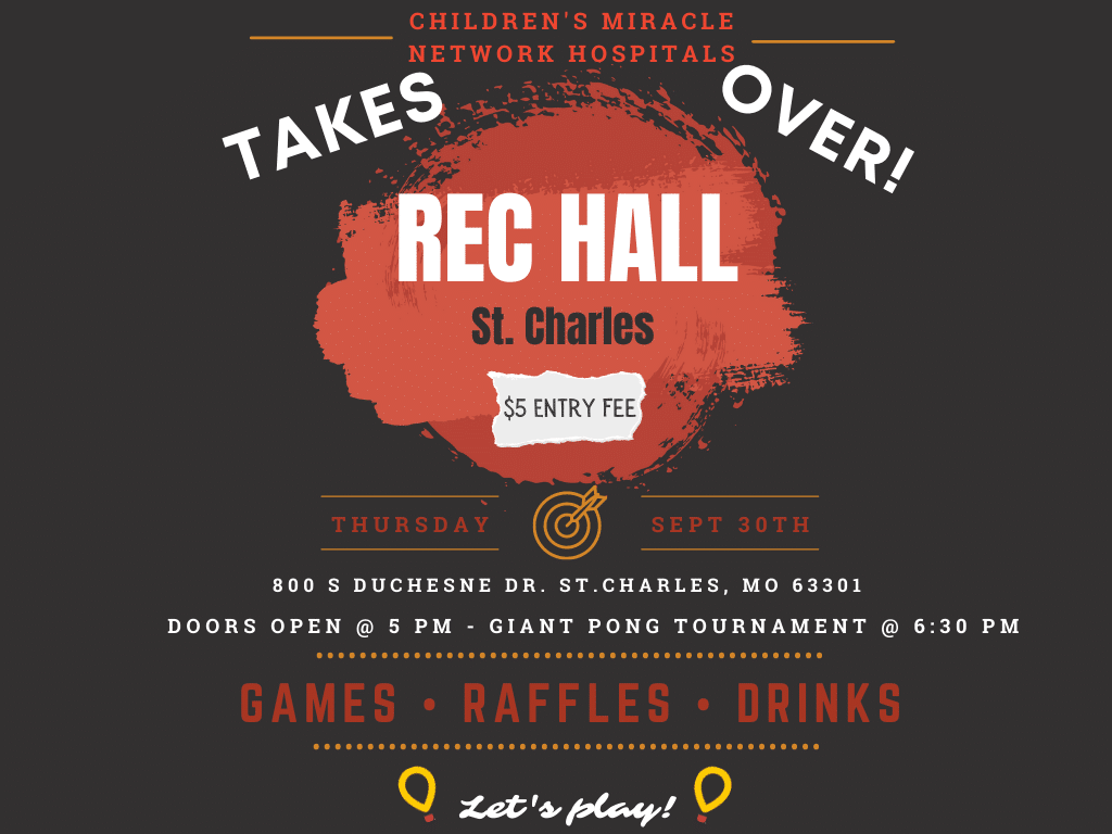 Copy of CMN REC HALL Charity Flyer Copy of CMN REC HALL Charity Flyer